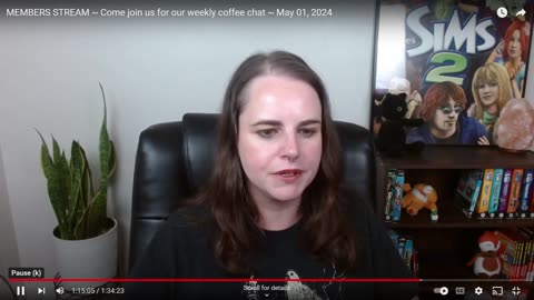 MEMBERS STREAM ~ Come join us for our weekly coffee chat PART 2