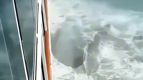 Cruise Ship Barely Escapes An Iceberg!