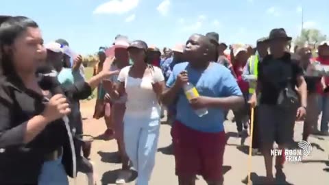 "Lenasia South Residents Protest for Stable Water Supply"