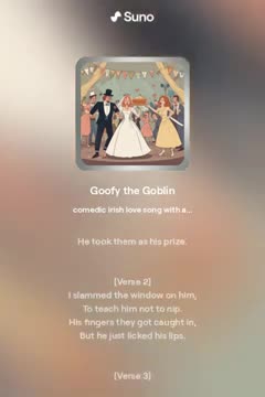 Goofy the Goblin (homebrew DnD song alternate version)