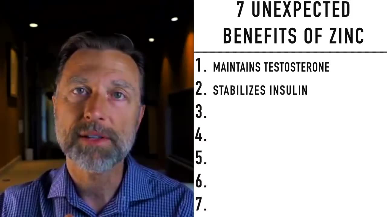 7 Unexpected Amazing Benefits of Zinc That You've Rarely Heard About - Dr. Eric Berg