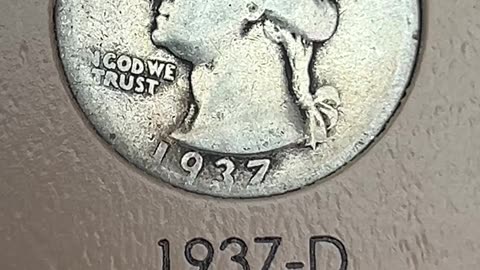 Quarter Album Fill 174 - Old Slick Historical Coin!
