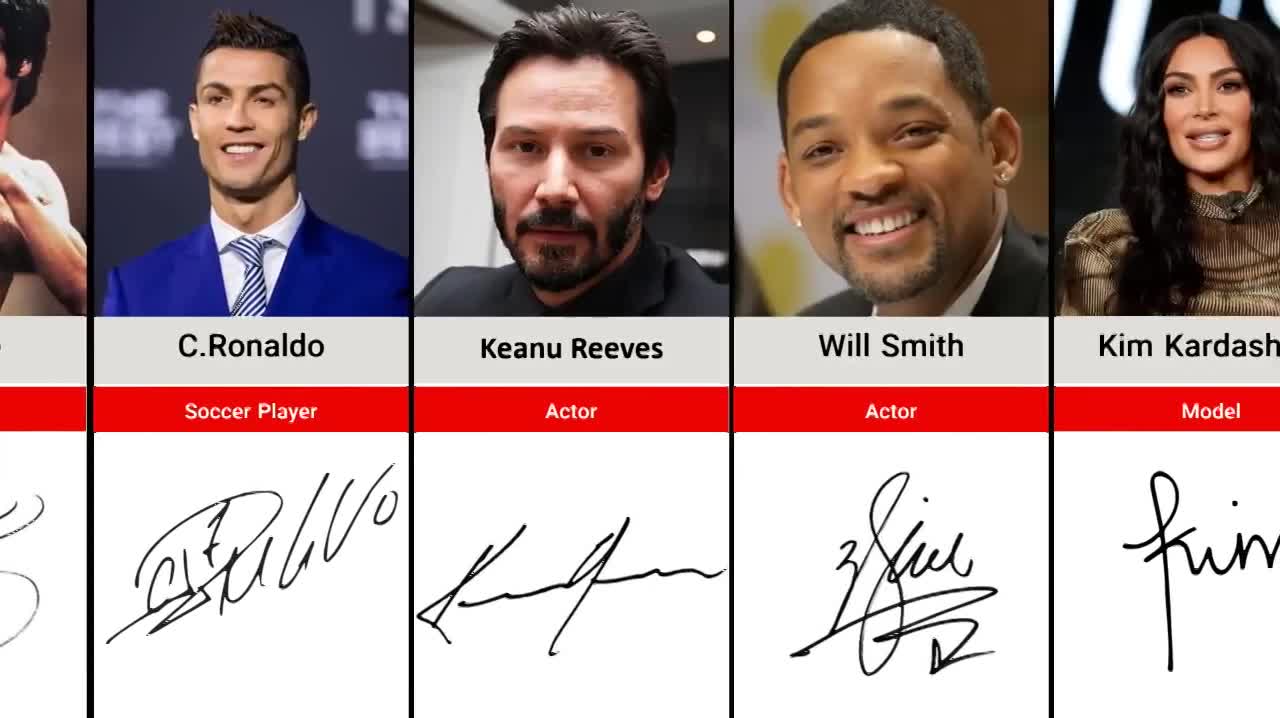 Coolest Signatures From Famous People