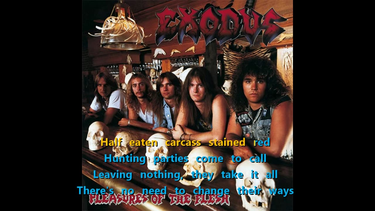 Exodus - Pleasures of the Flesh {lost mercenary karaoke}