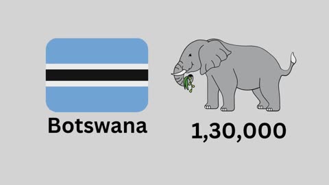 Elephant Population By Country