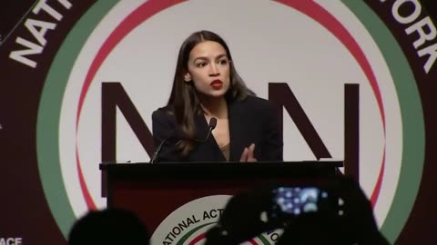 AOC Changes Voice In The Middle Of Speech For Odd Reason