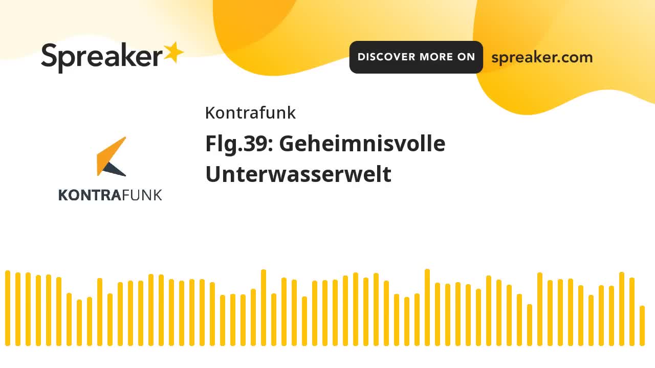 Die Sonntagsrunde mit Burkhard Müller-Ullrich - Folge 39 - Geheimnisvolle Unterwasserwelt