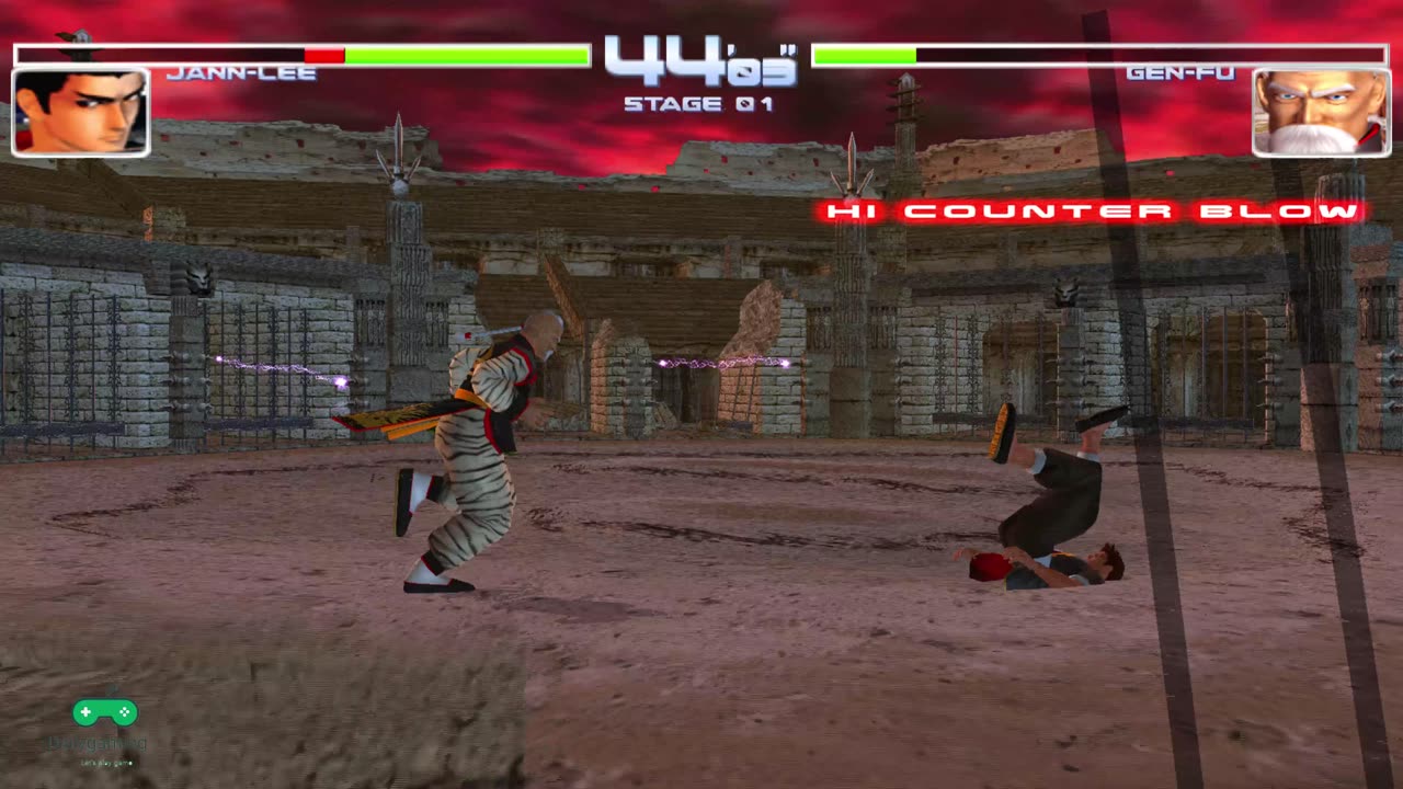 TAG TEAM TINA AND JANN LEE DEAD OR ALIVE 2 GAMEPLAY