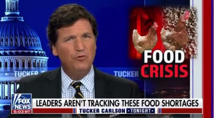 Tucker Exposes What National Egg Shortage Is Really About