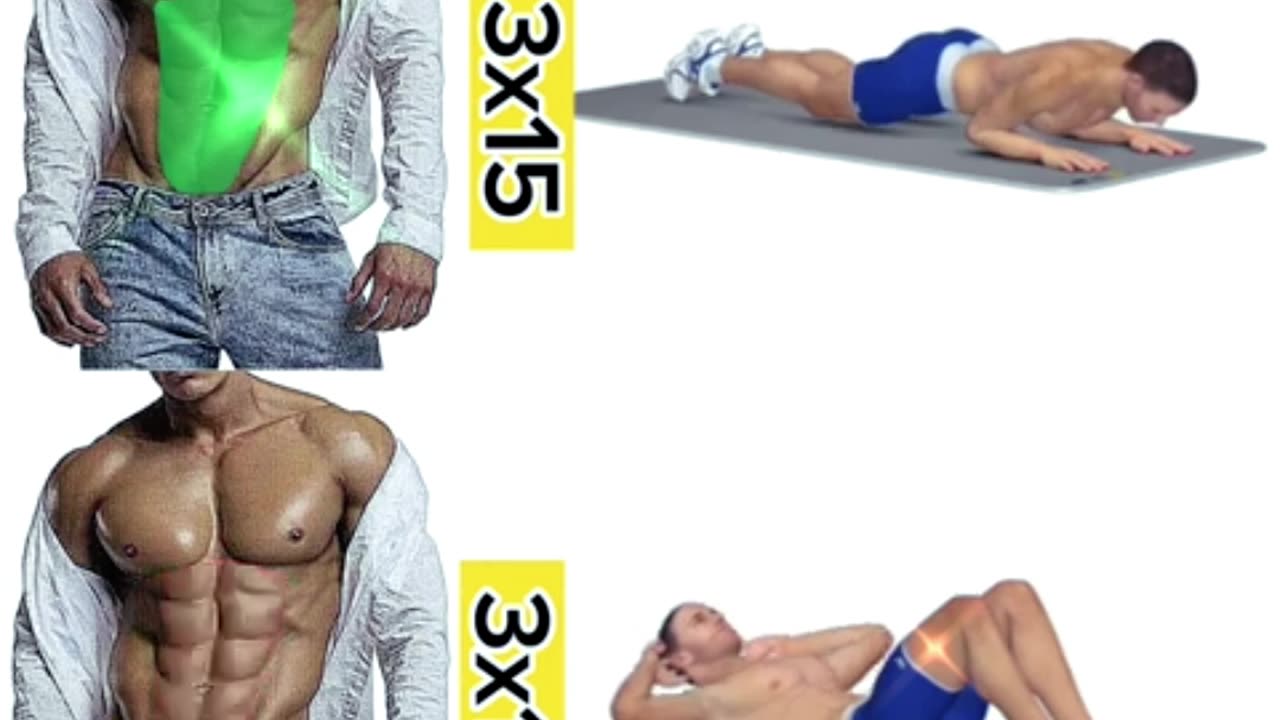 Effective Six Pack Workout #homeworkout #fitness #shorts