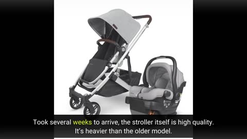 Cruz V2 #Stroller - Stella (Grey Brushed Melange/Silver/Chestnut-Overview