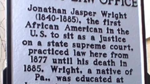 Jonathan Wright, the first Black state supreme court justice