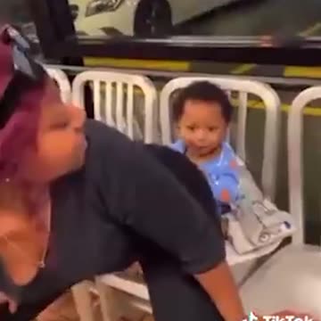The World Is On Fire: Mother Twerks On Her Infant Son
