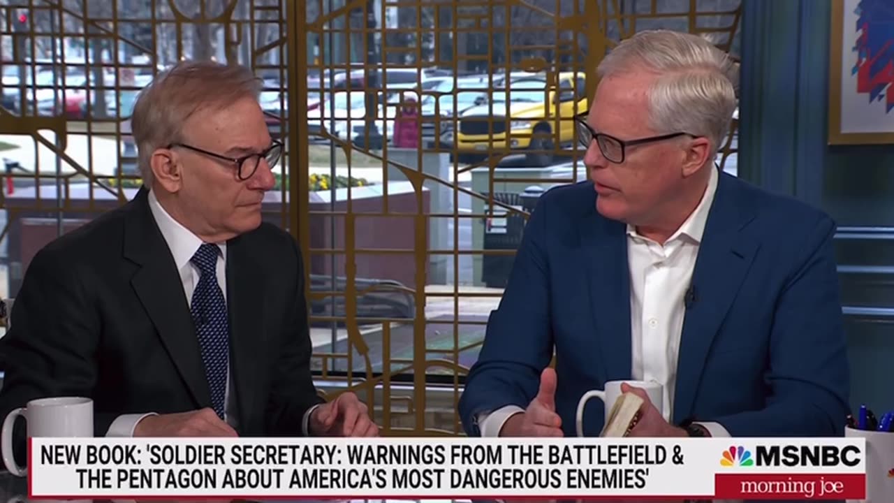 Former Secretary of Defense under Trump Chris Miller goes on Deep State-ran MSNBC