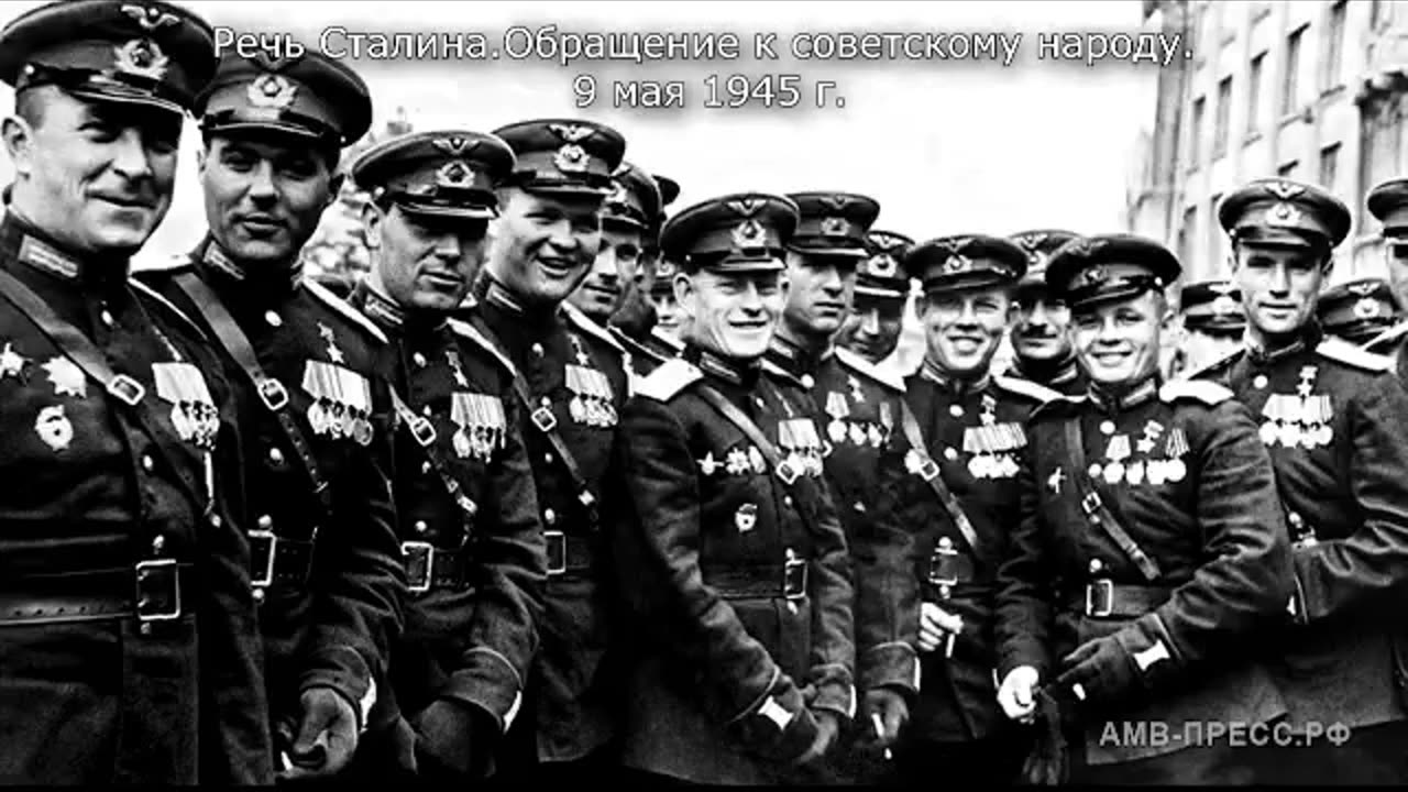 On a record: A Soviet Victory speech as WW2 ended in Europe