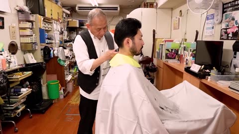 ASMR💈The best hospitality and loving barbers | Gion, Kyoto