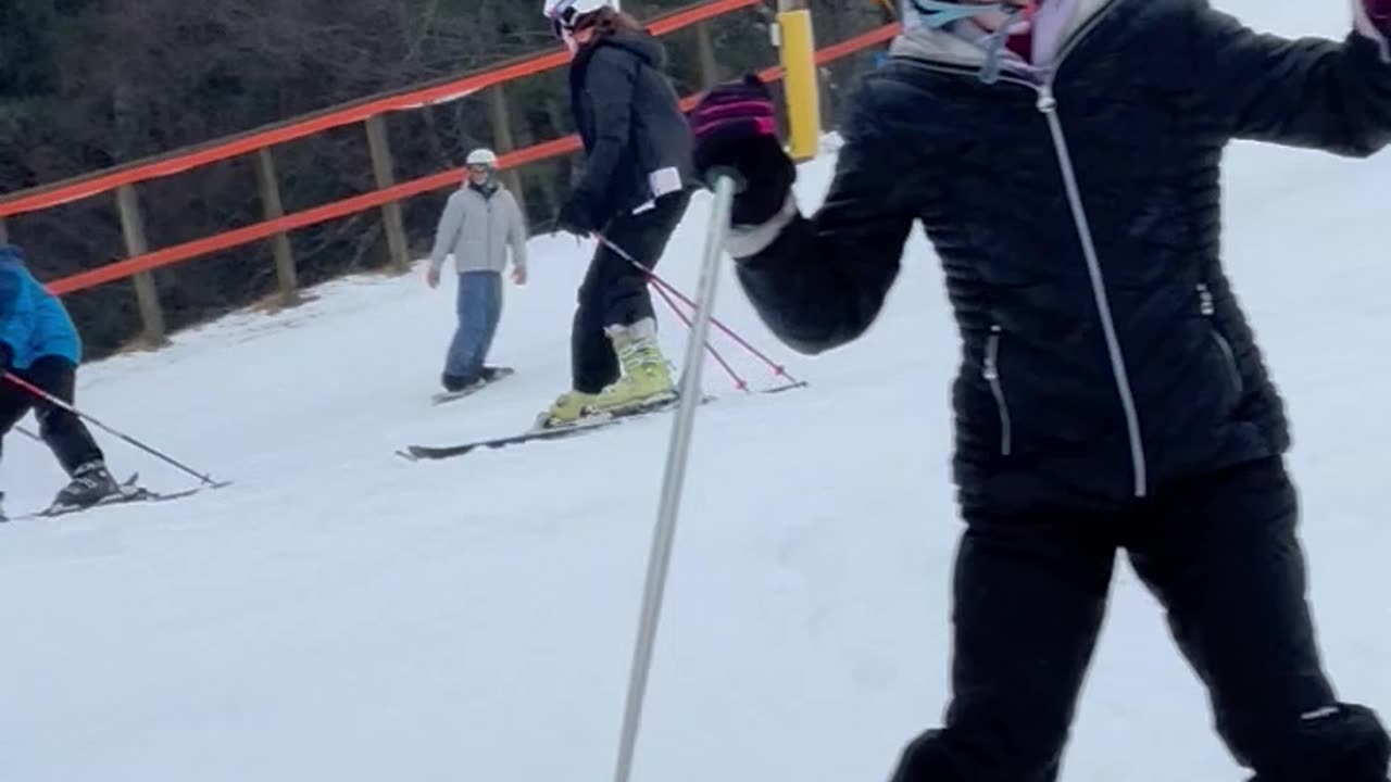 Dad Accidentally Films Wrong Person Skiing