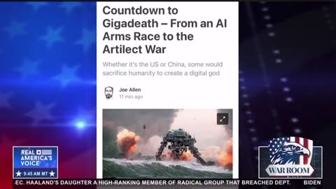 Joe Allen: Artificial intelligence in a military context