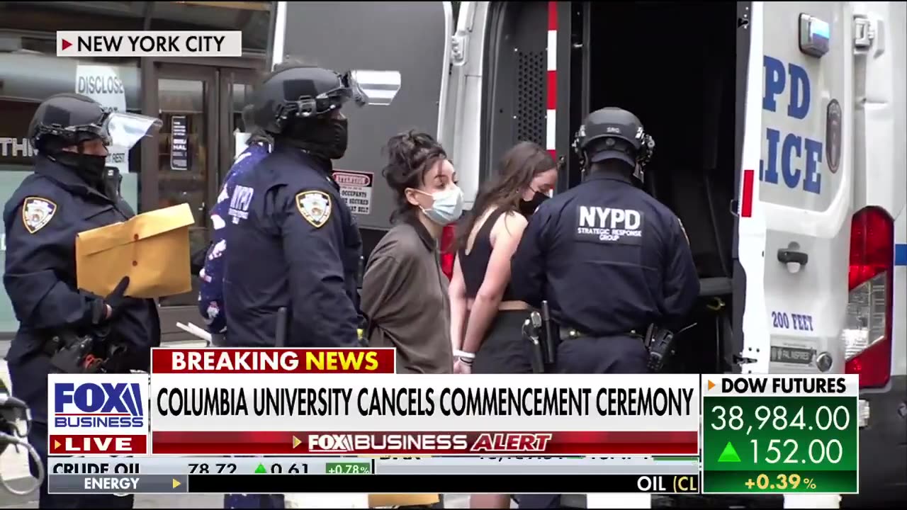 Columbia University cancels graduation ceremony as anti-Israel protests plague campus