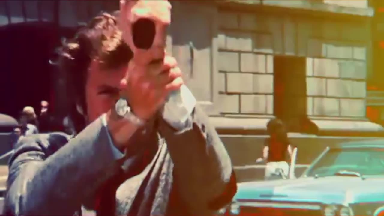 The CEO of Pfizer tells Dirty Harry to "have a nice day" & instantly regrets it.