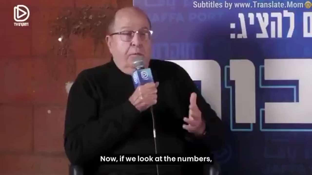 This is former Israeli defense minister & former IDF Chief Moshe Ya’alon, who clearly says ETHNIC CLEANSING is underway in Gaza to establish Jewish settlements