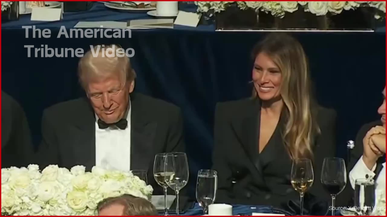 “So Beautiful”: Clip of Melania at Charity Dinner Takes Internet By Storm [WATCH]