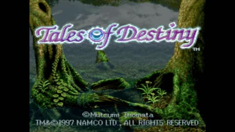 Tales of Destiny (PS1): Opening & Title Screen Presentation