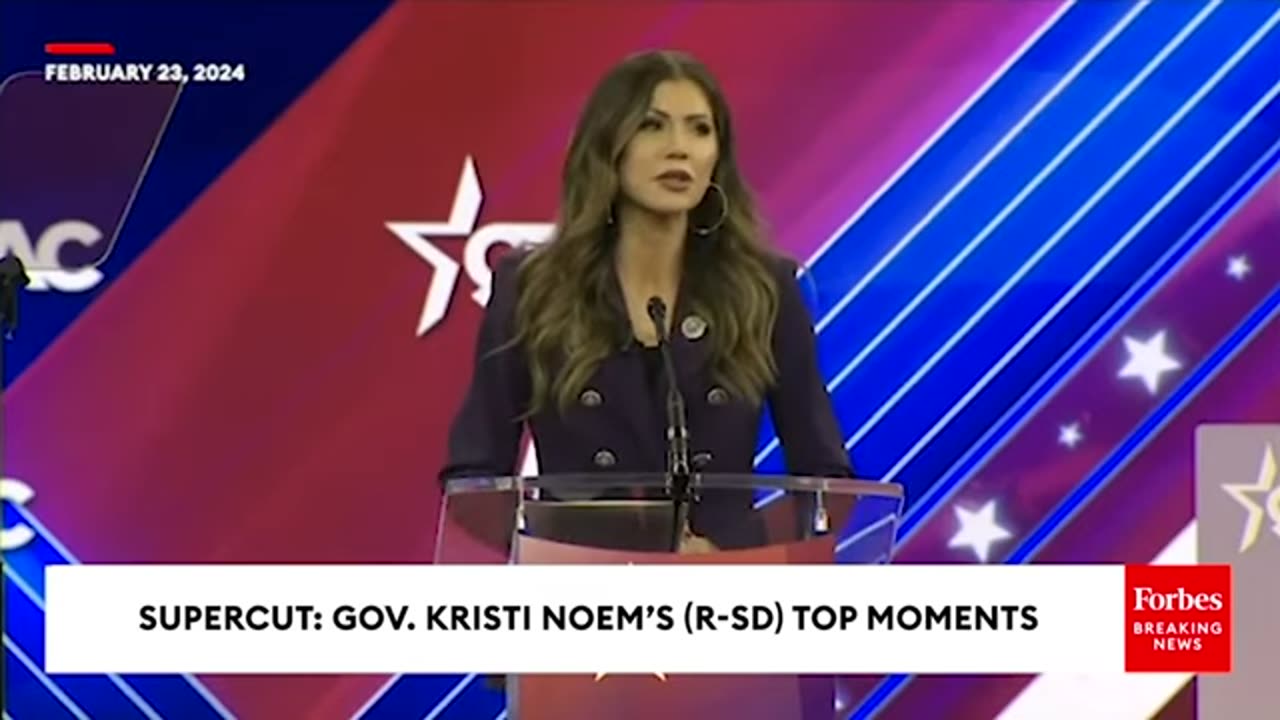 'A Real Threat To America': Gov. Kristi Noem Doesn't Hold Back On Biden, Harris | 2024 Rewind