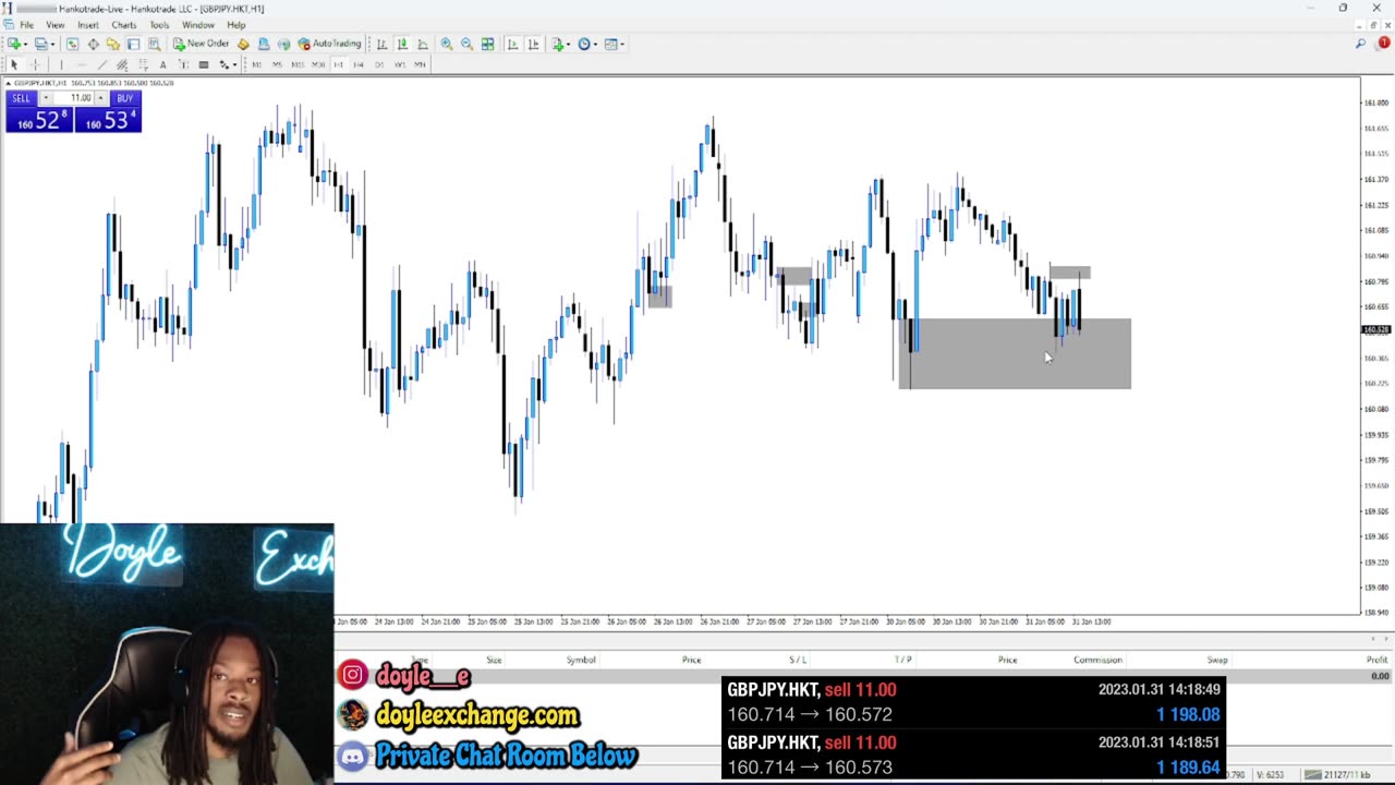 Live Trading (GBPJPY) - $2,333 In 25 Minutes Using Supply & Demand Strategy | FOREX