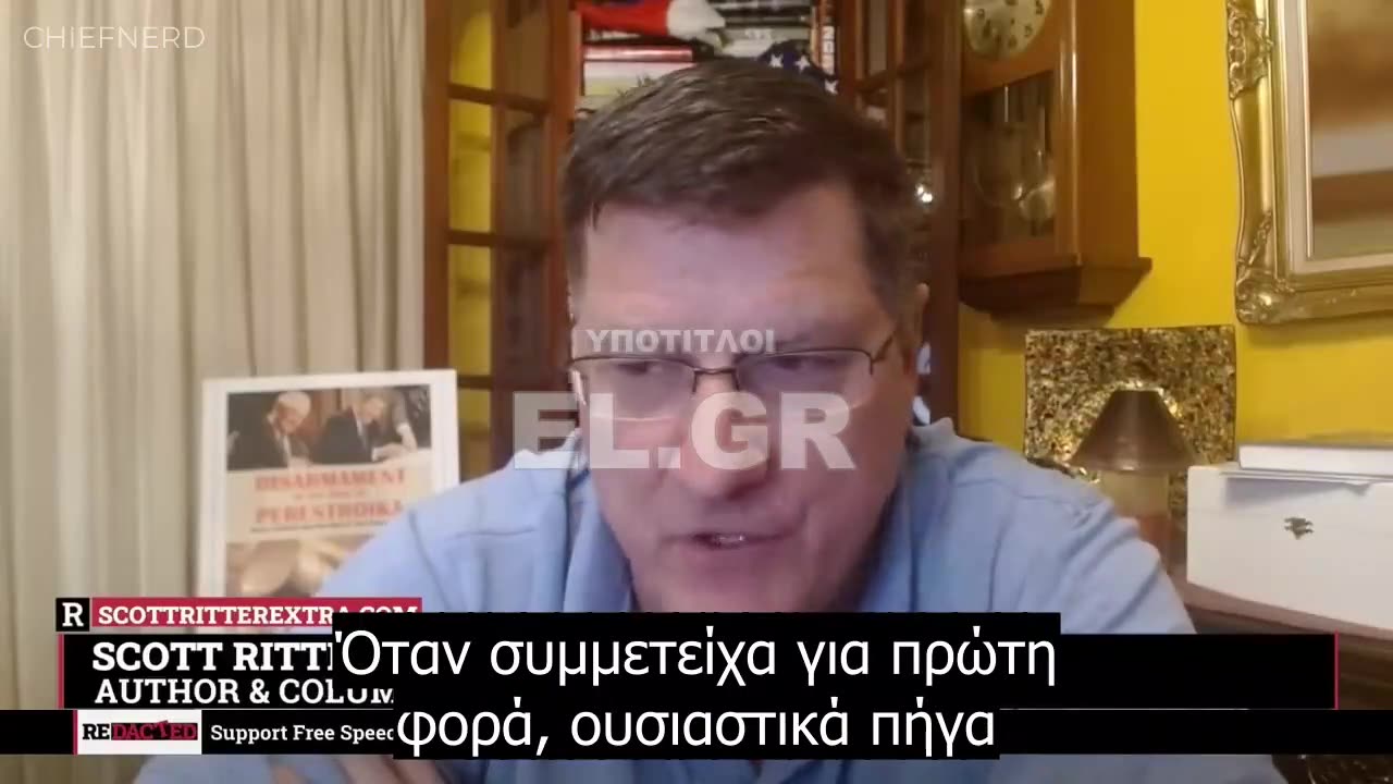 Scott Ritter-«Είμαστε κυριολεκτικά ένα έθνος που ζει σε έναν θρόνο από ψέματα.»