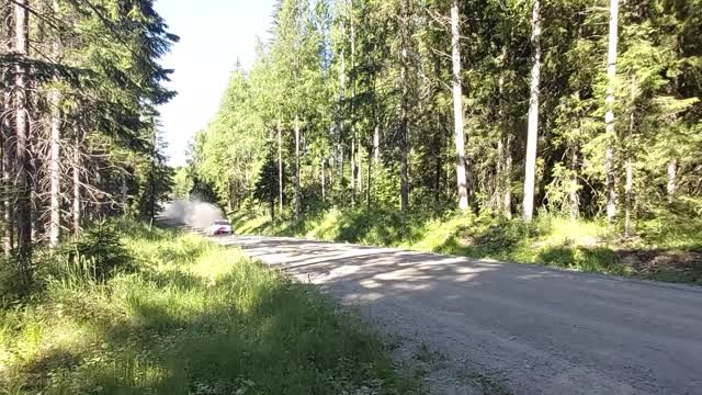 Esapekka Lappi 46m Jump Rally test 2022 in Finland Toyota GR Yaris Rally1