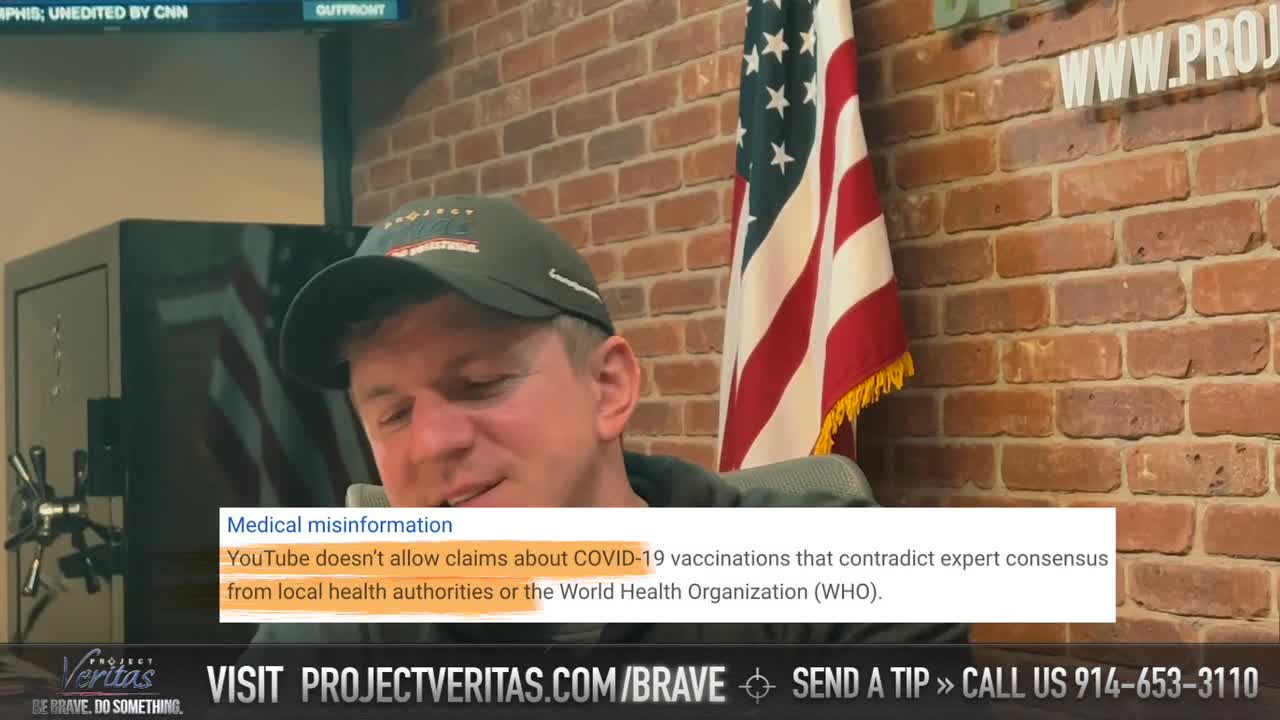 BREAKING: James O'Keefe gives update on YouTube Removing Critical Mass #DirectedEvolution Video