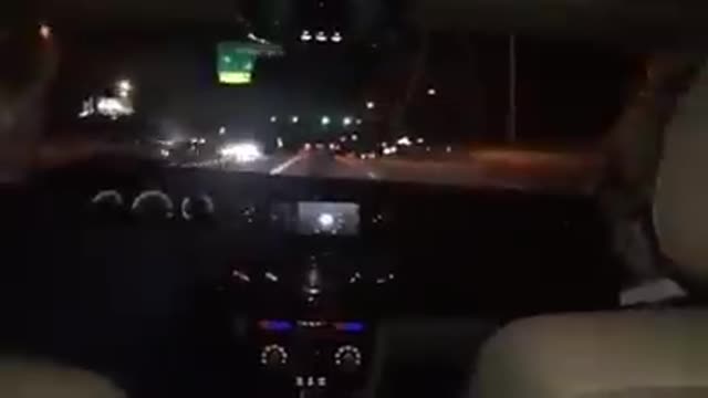 Donald Trump quietly driving his Rolls Royce while listening to Taylor Swift's