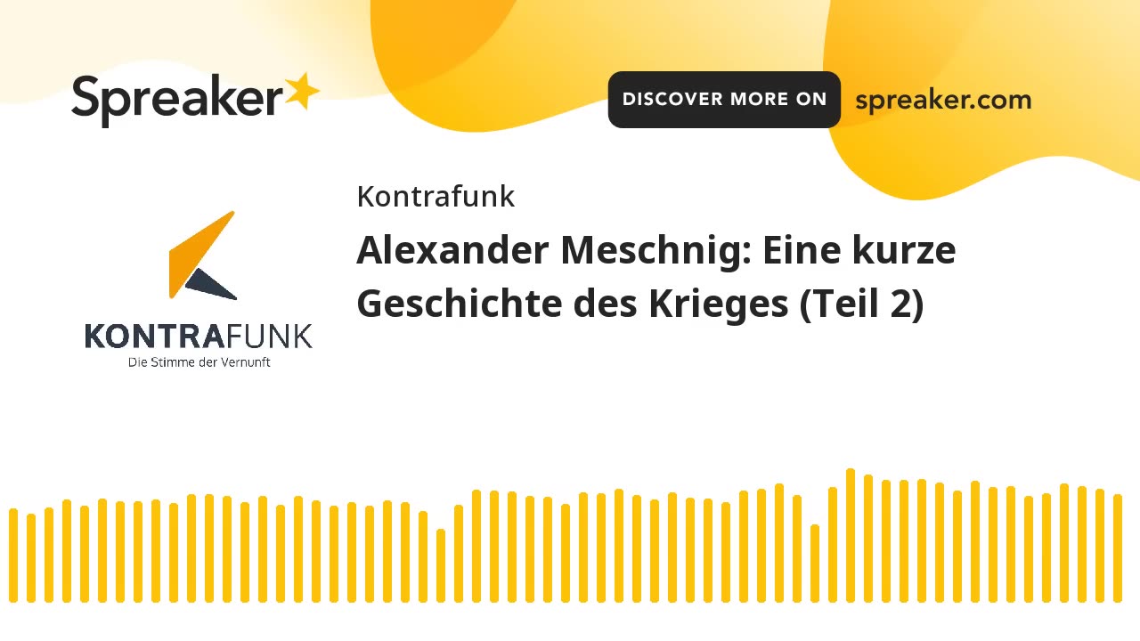 Audimax - Folge 19: Alexander Meschnig: Eine kurze Geschichte des Krieges (Teil 2)