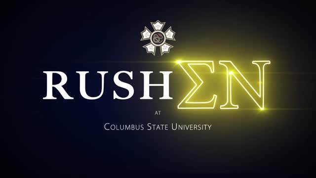 SIGMA NU - RUSH VIDEO 2017 - COLUMBUS STATE UNIVERSITY