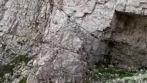 Adventurous path in the Dolomites 😱🏔