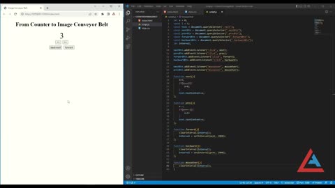 From Counter to Image Conveyor Belt / part02 / in HTML CSS and JavaScript