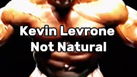 Kevin levrone natural vs not natural