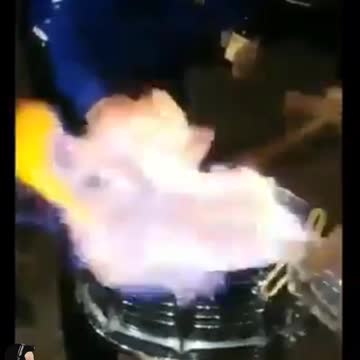 His Drumming Skills Are on Fire