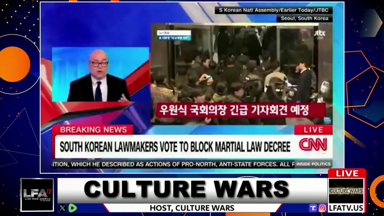 CNN COMPARES U.S. TO SOUTH KOREA