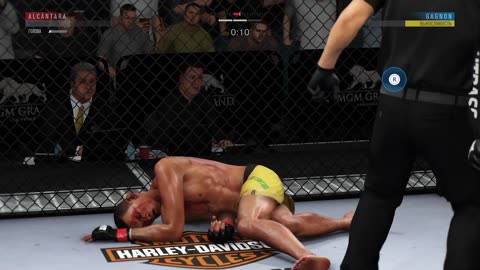 PS4 bot Luri Alcantara vs user Mitch Gagnon