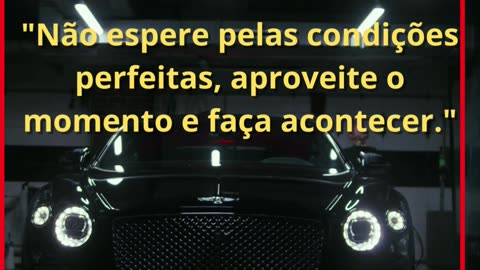 Não espere pelas condições perfeitas!