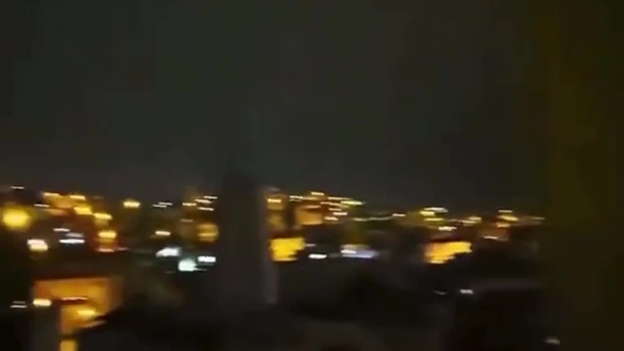 The first seconds after the start of the earthquake in Turkey.