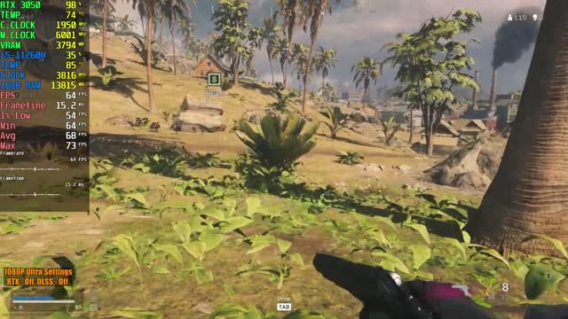 Dell G15 - i5 11th Gen 11260H RTX 3050 - Test in 16 Games in 2022