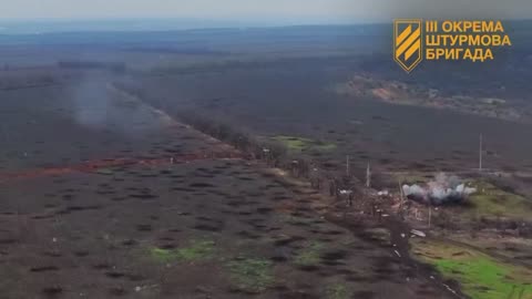 Drone Footage from Around Bakhmut Shows Death and Destruction in Every Direction