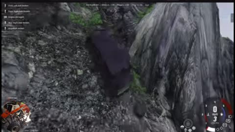 BeamNG.Drive Surviving Insane Downhill Drops in BeamNG Multiplayer