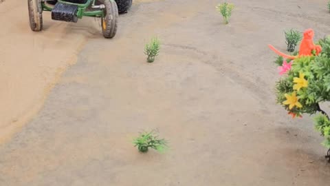 Powerful Tractor Machine