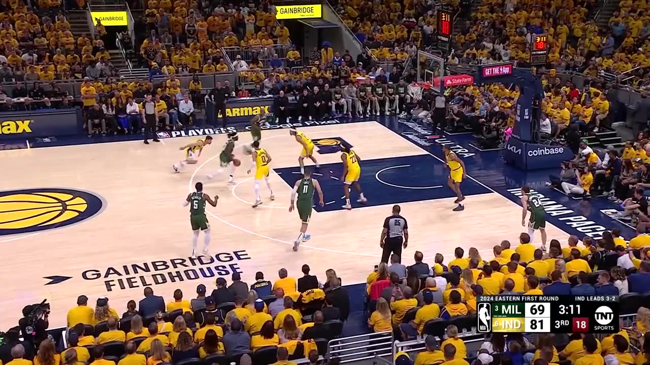 Milwaukee Bucks vs Indiana Pacers Game 6 Full Highlights | 2024 ECR1