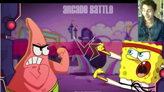 Nickelodeon Super Brawl Showdown! Battle #30 - SpongeBob SquarePants VS Patrick Star