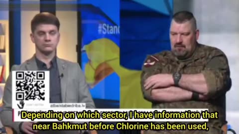 Latvian military let slip about the use of chlorine by the AF of Ukraine near Bakhmut